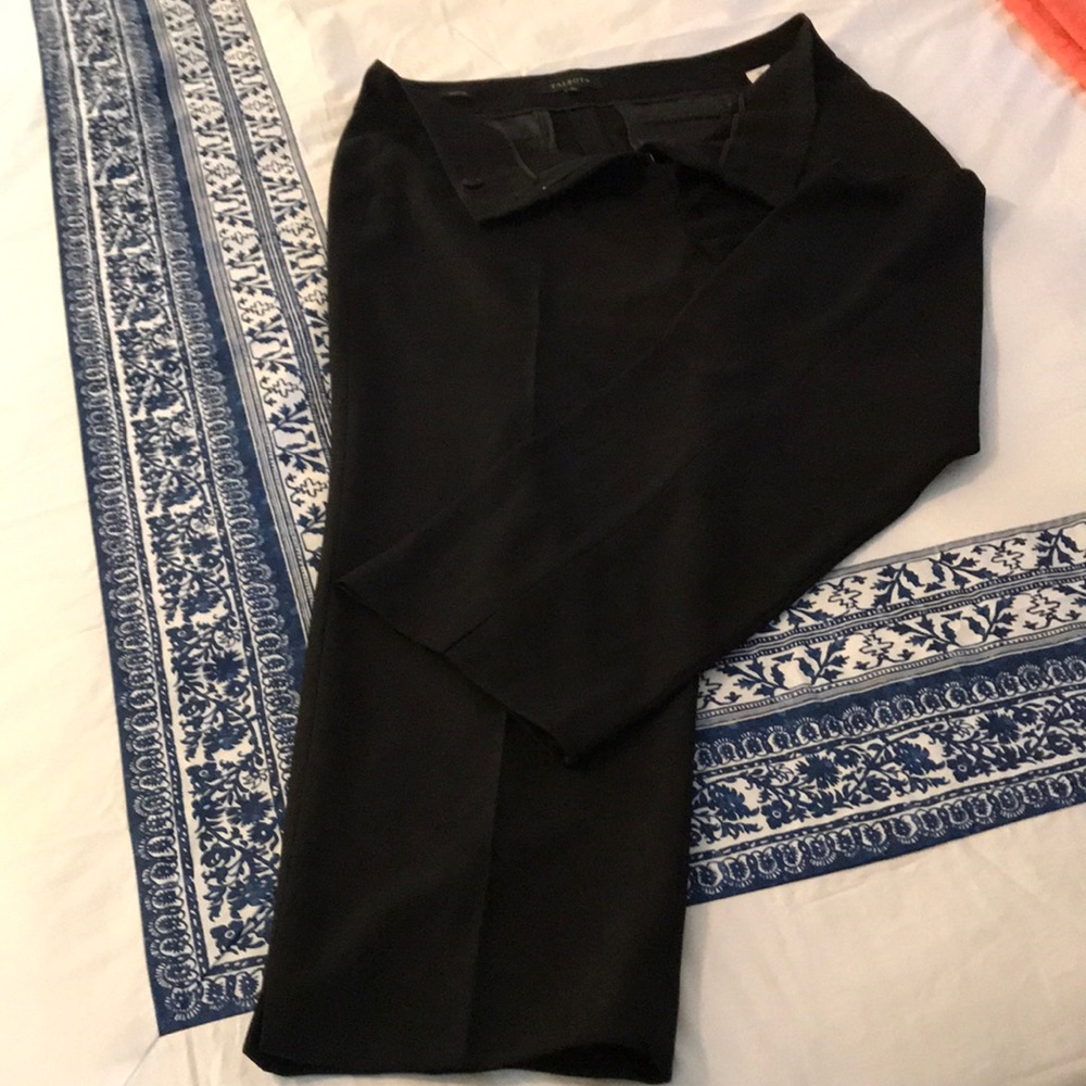 Talbots black ankle pant